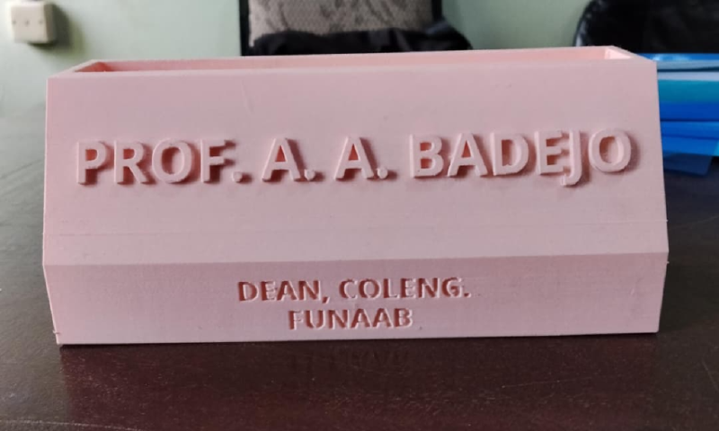 Customized Pen Holder Prototype