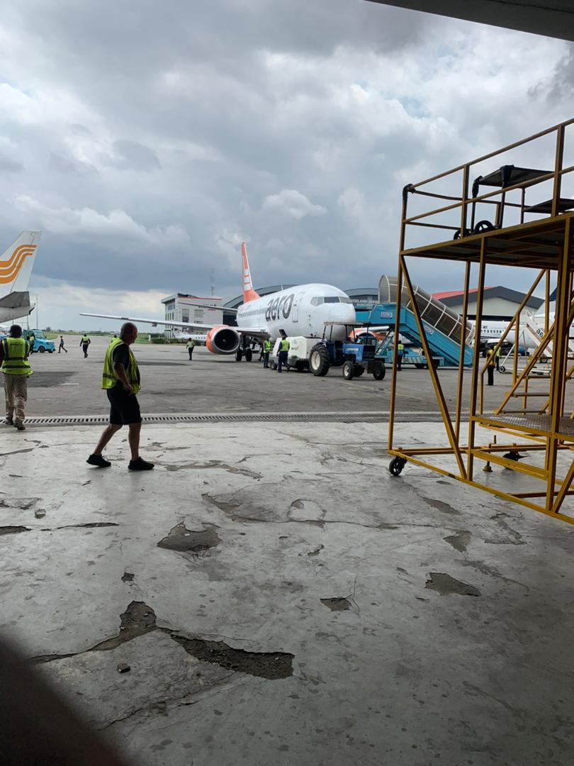 Image showing the Aero Contractors hangar