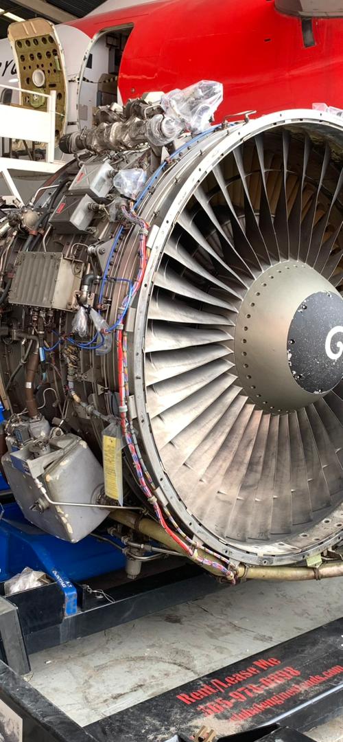 Image showing an aircraft engine
