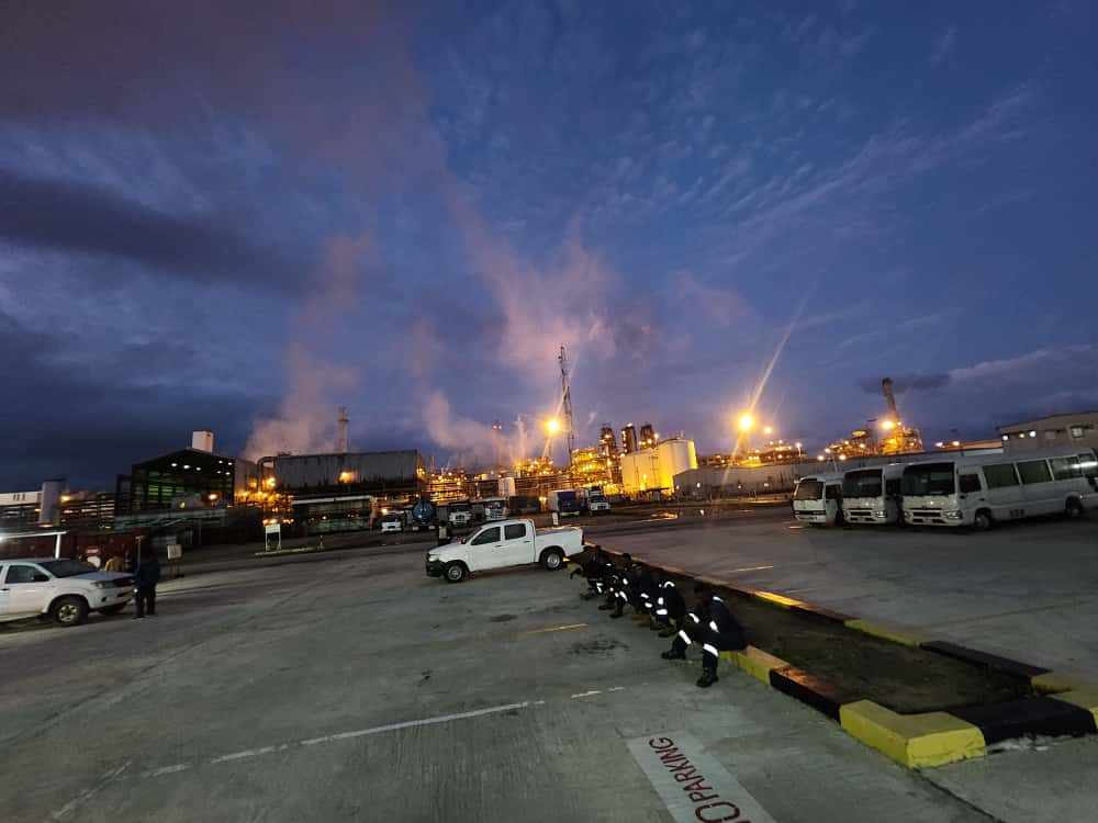 Nighttime at Chevron