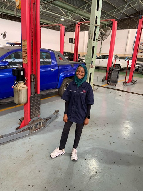 A picture of me at the Ojota branch